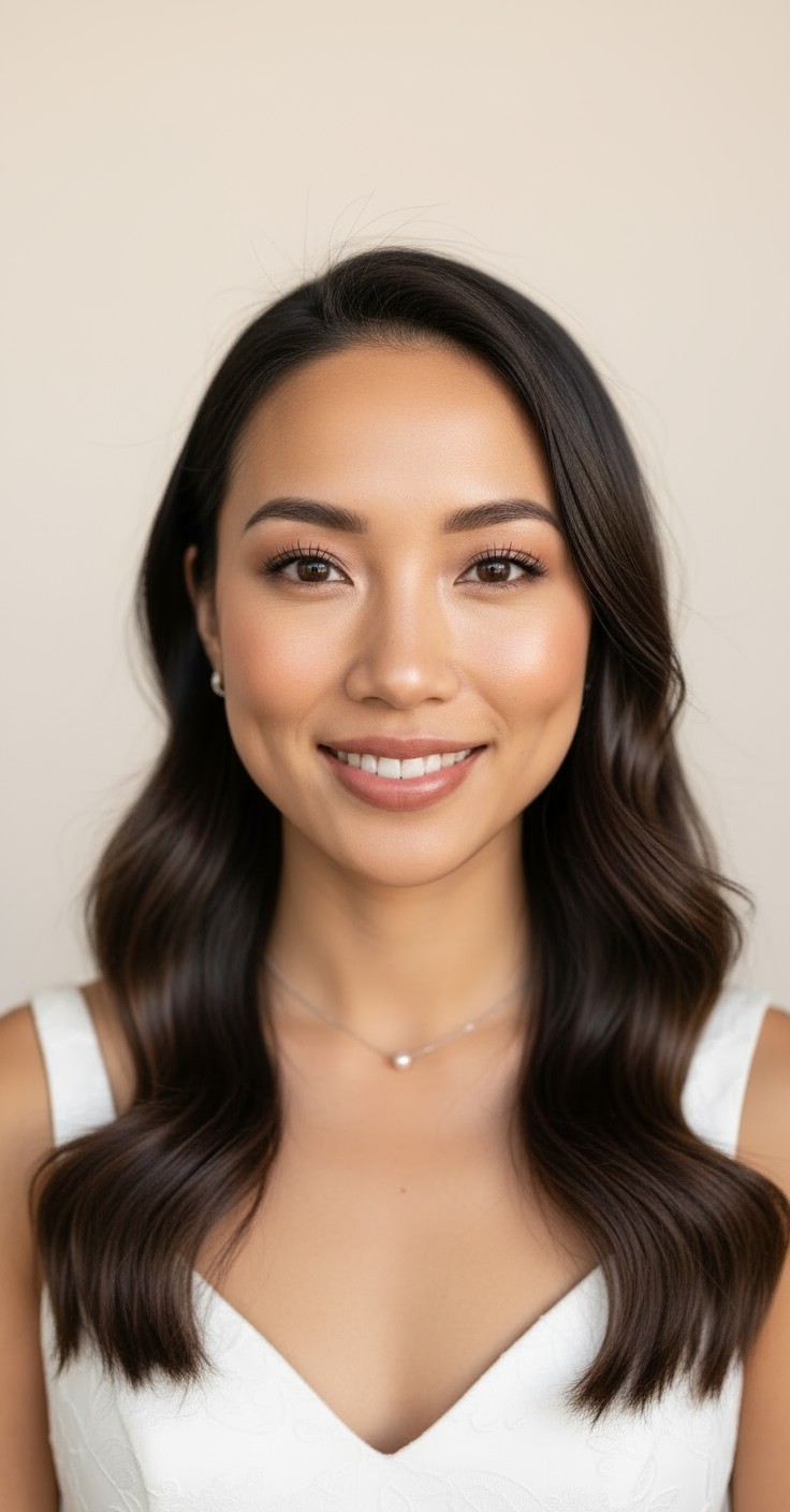 After Bridesmaid Hair Down